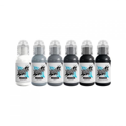 World Famous Limitless - Noire Ink Set 6 x 30 ml